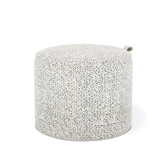 Gus* Modern DRUMMOND Jubilee Dalmatian pouf