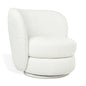 Gus* Modern FORME Morris Bone swivel chair