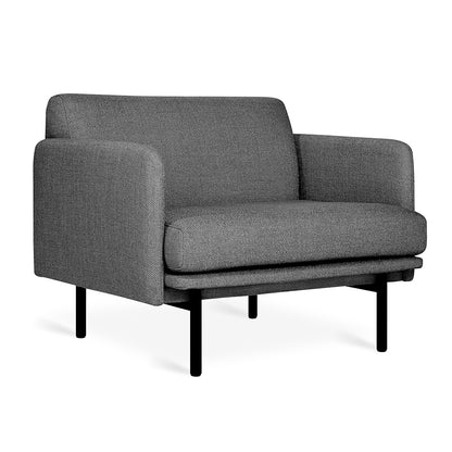 Gus* Modern FOUNDRY Andorra Pewter chair