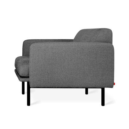 Gus* Modern FOUNDRY Andorra Pewter chair