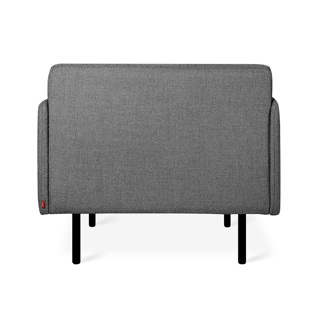 Gus* Modern FOUNDRY Andorra Pewter chair
