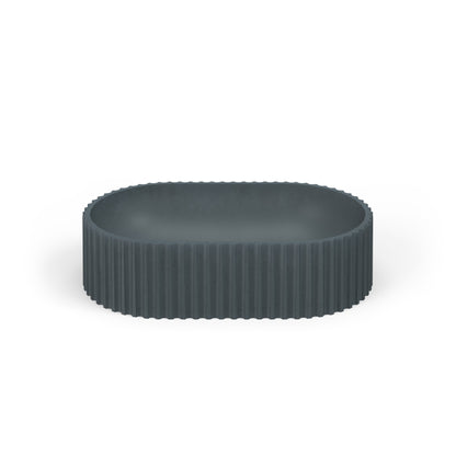 Crete Collective GENI Slate-3 concrete vessel sink