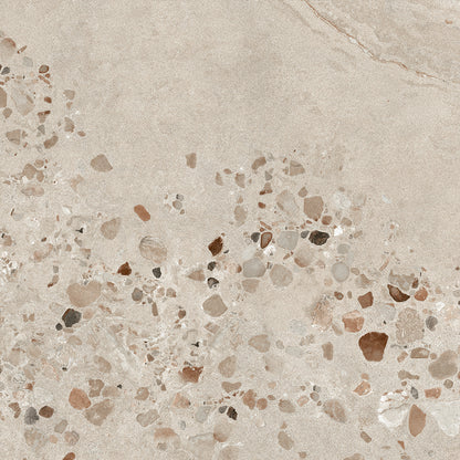 I COCCI SICILIANI Grigio 24 x 24 stone effect matte wall / floor tile