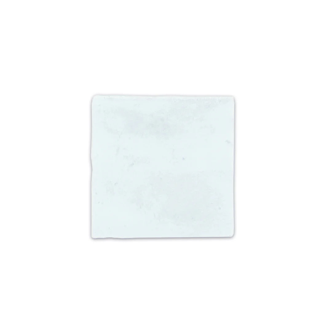 HEARTH Sky Blue 4 x 4 zellige style matte wall tile