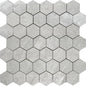 ASHIMA Grey 2-inch hexagon mosaic matte wall / floor tile