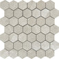 ASHIMA Sand 2-inch hexagon mosaic matte wall / floor tile