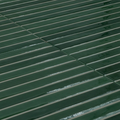 TEMPO Green 8 x 8 ceramic wall tile