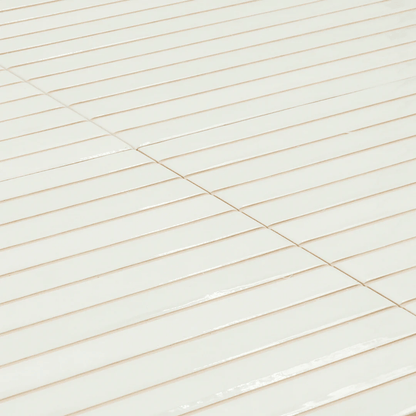 TEMPO White 8 x 8 ceramic wall tile
