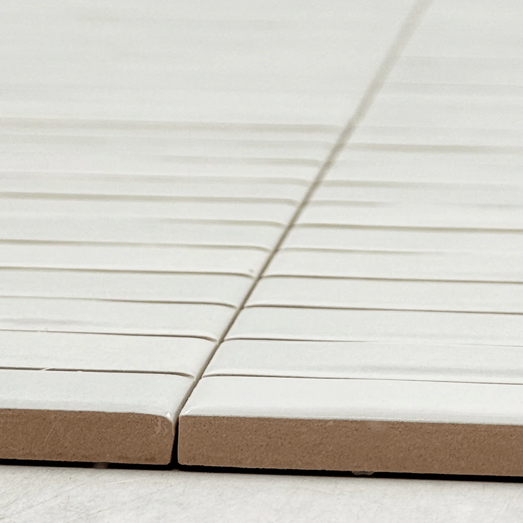 TEMPO White 8 x 8 ceramic wall tile