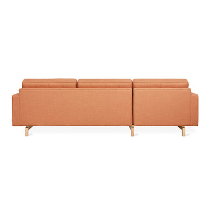 Gus* Modern JANE 2 Caledon Sedona bi-sectional with Natural Ash base