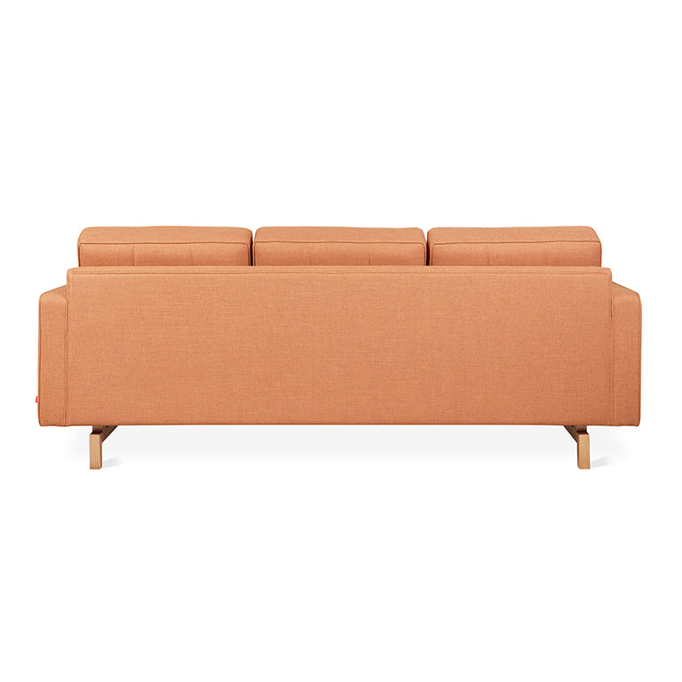 Gus* Modern JANE 2 Caledon Sedona loft bi-sectional with Natural Ash base