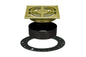 Schluter® CONTOUR Brushed Brass KERDI-DRAIN grate
