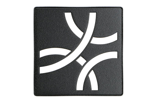 Schluter® KERDI-DRAIN Matte Black CURVE drain grate