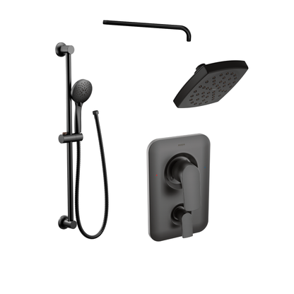 Moen RIZON® Matte Black POSI-TEMP® showering kit