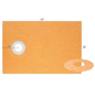 Schluter®-KERDI-SHOWER 38 x 60 tileable tray with off-center drain