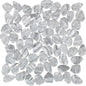 MARBLE PEBBLES Bardiglia mosaic pebble floor / wall tile