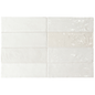 LA RIVIERA Blanco 2.5 x 8 zellige style glossy wall tile