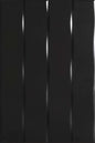 LINDT Black 10 x 16 3d format matte wall tile