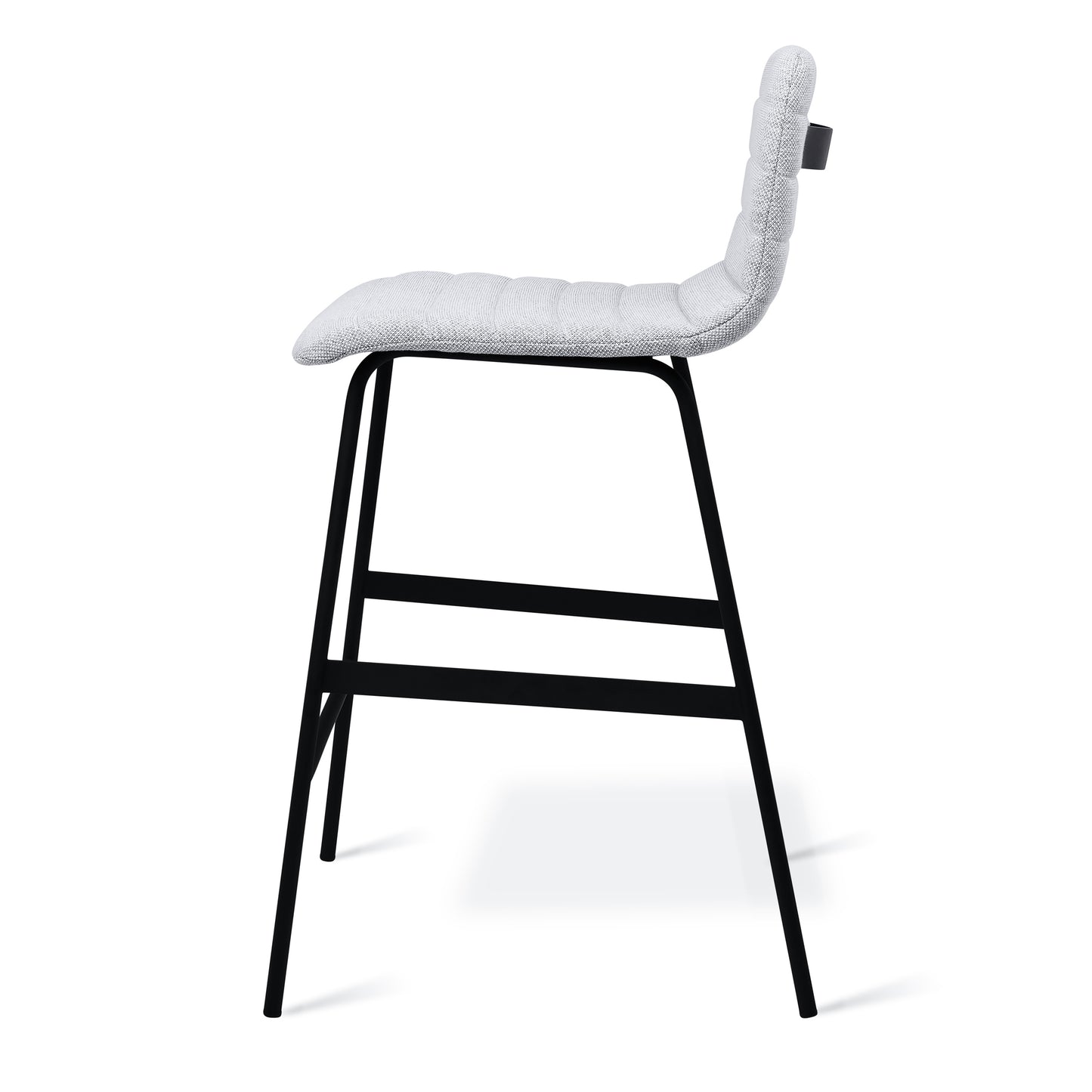 Gus* Modern LECTURE Pixel Shale upholstered counter stool