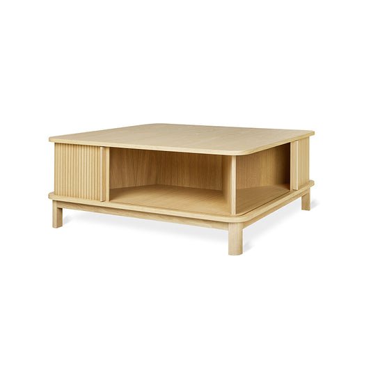 Gus* Modern LEDGER vintage oak coffee table