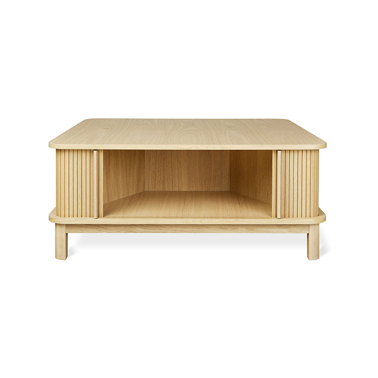Gus* Modern LEDGER vintage oak coffee table