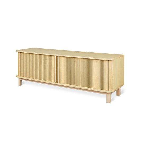 Gus* Modern LEDGER vintage oak credenza