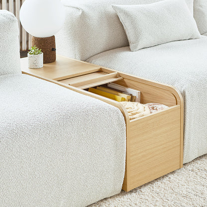 Gus* Modern LEDGER Vintage Oak storage box