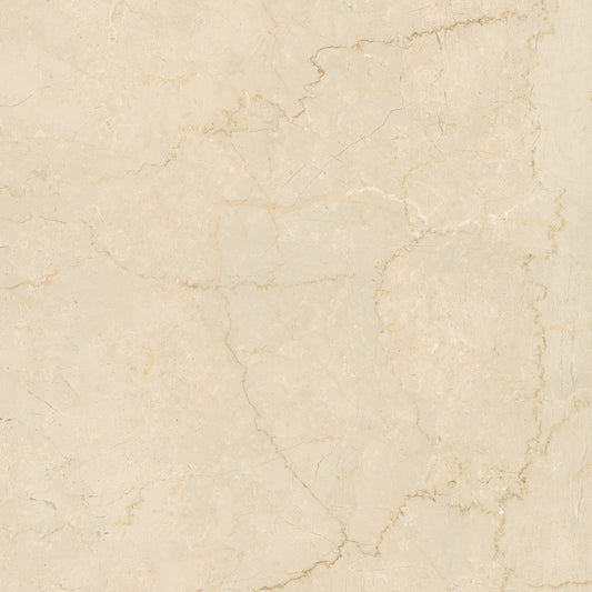 MAJESTIC Crema Rezzato 12 x 12 marble style matte wall / floor tile