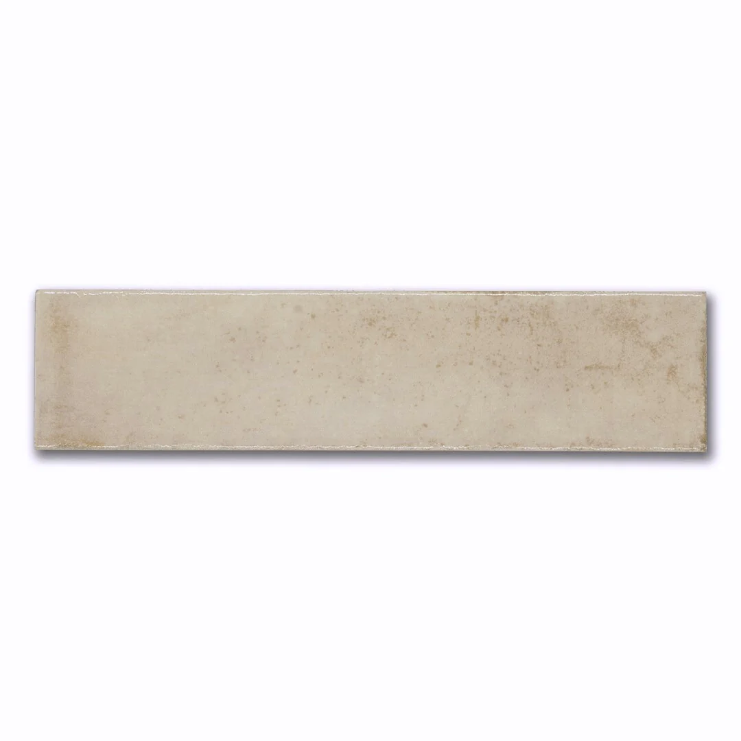 MATISSE Cream 2.5 x 10 porcelain glossy wall / floor tile