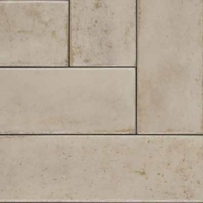 MATISSE Cream 2.5 x 10 porcelain glossy wall / floor tile