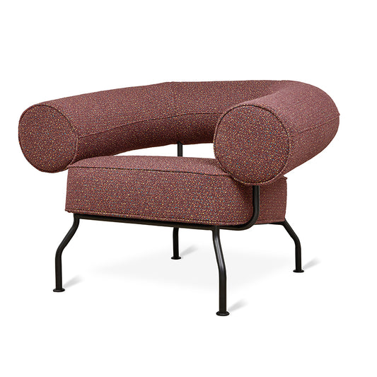 Gus* Modern MIRADOR Jubilee Sangria upholstered chair