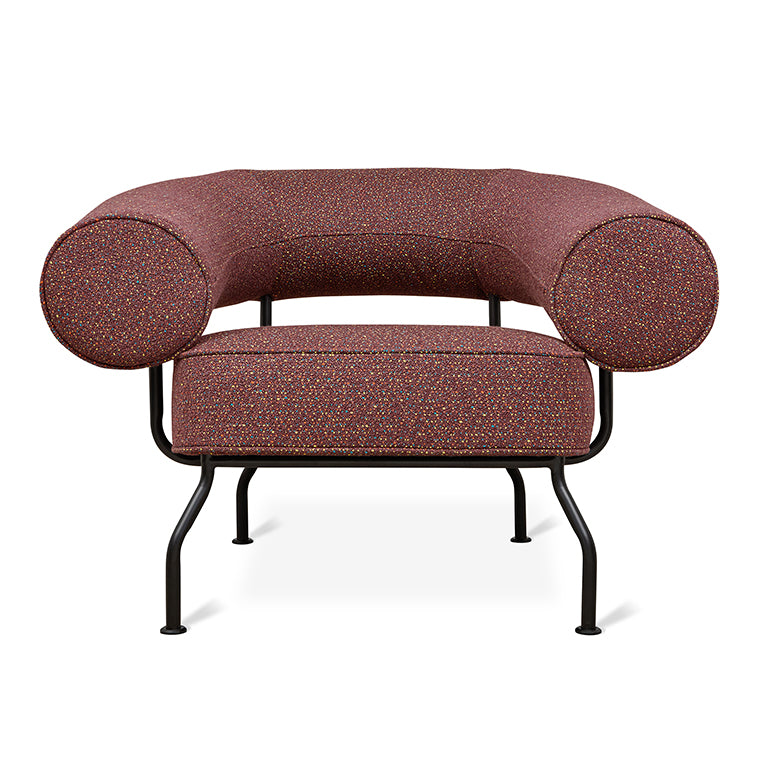 Gus* Modern MIRADOR Jubilee Sangria upholstered chair