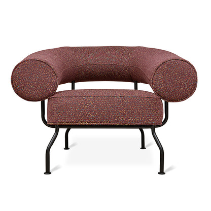 Gus* Modern MIRADOR Jubilee Sangria upholstered chair