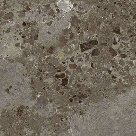 I Cocci Siciliani Nero 24 x 24 natural stone style wall / floor tile