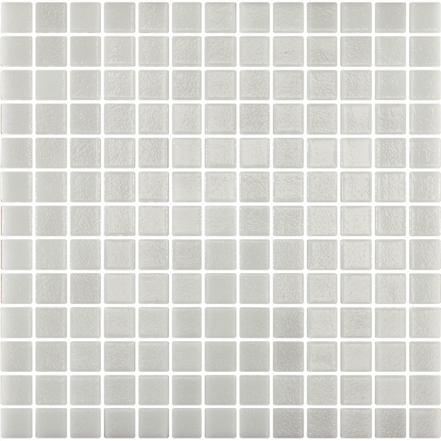 NIEBLA Gris 1 x 1 mosaic glass wall / floor tile