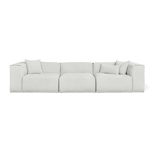 Gus* Modern NEST Morris Fog modular 3pc sofa