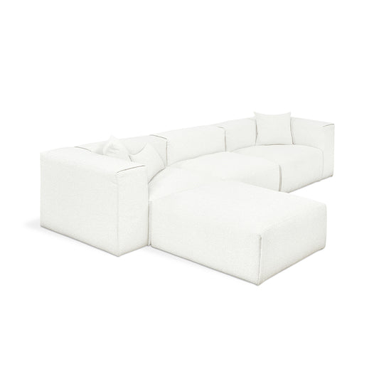 Gus* Modern NEST Morris Bone modular 4pc sectional