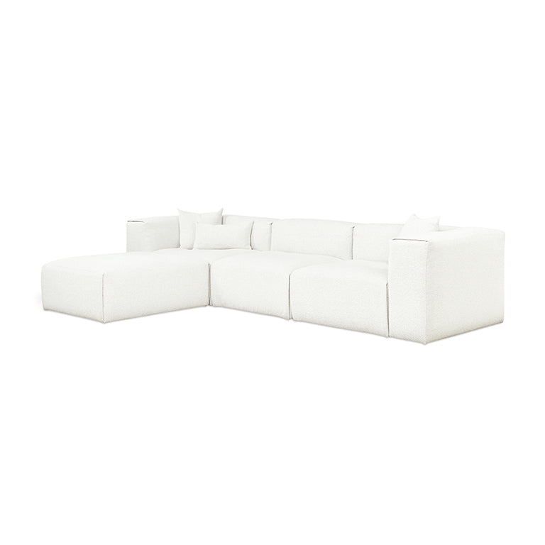 Gus* Modern NEST Morris Bone modular 4pc sectional