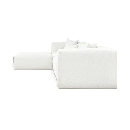 Gus* Modern NEST Morris Bone modular 4pc sectional