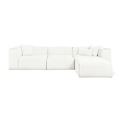 Gus* Modern NEST Morris Bone modular 4pc sectional