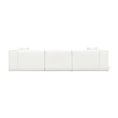 Gus* Modern NEST Morris Bone modular 4pc sectional