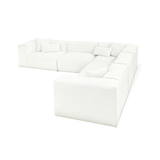Gus* Modern NEST Morris Bone modular 5pc corner sectional