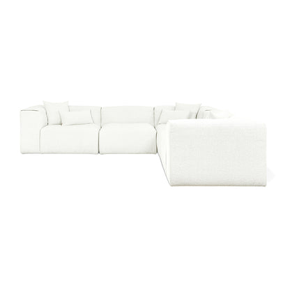 Gus* Modern NEST Morris Bone modular 5pc corner sectional