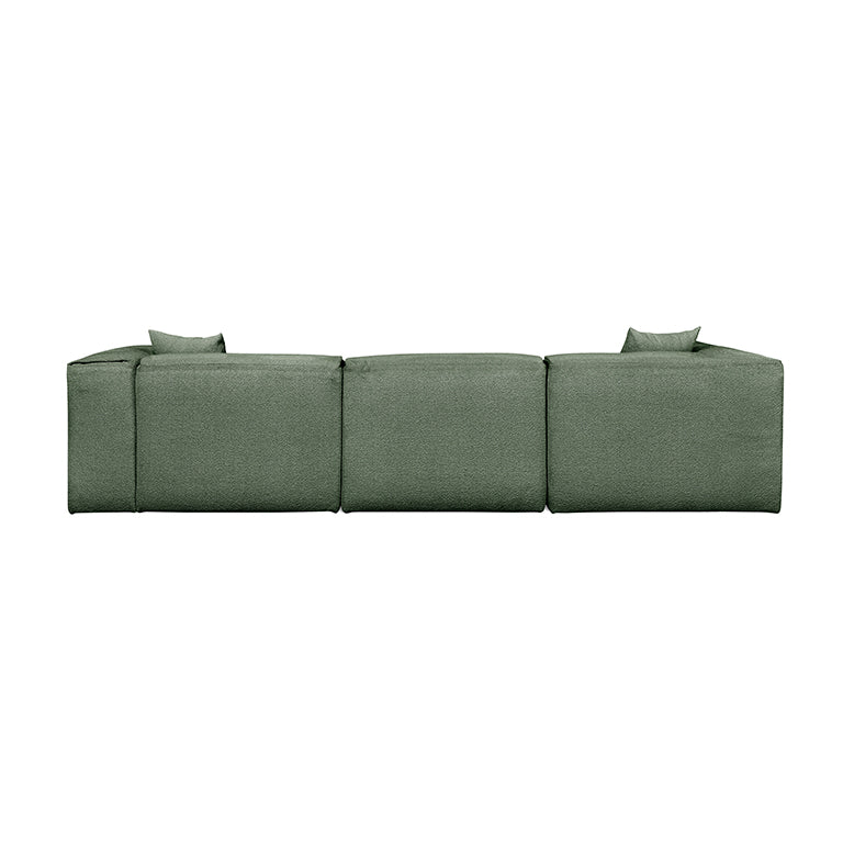 Gus* Modern NEST Morris Pine left facing modular 5pc sectional
