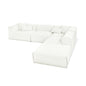Gus* Modern NEST Morris Bone right facing modular 5pc sectional