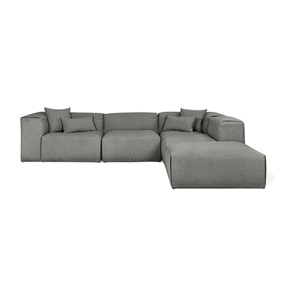 Gus* Modern NEST Morris Scoria right facing modular 5pc sectional