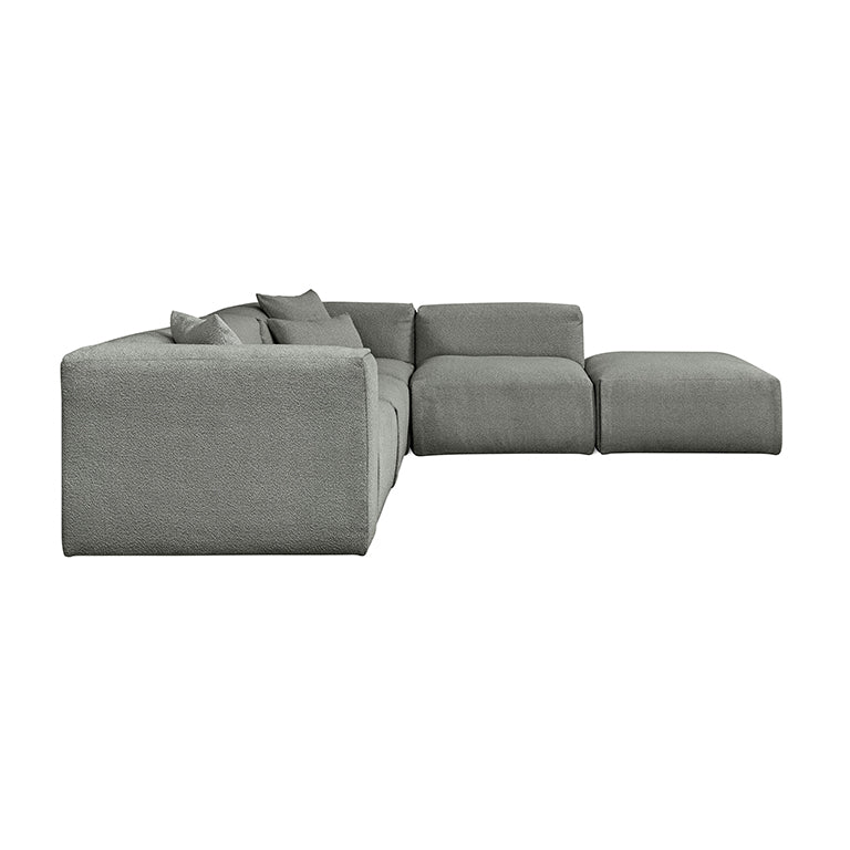 Gus* Modern NEST Morris Scoria right facing modular 5pc sectional