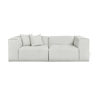 Gus* Modern NEST Morris Fog modular 2pc sofa