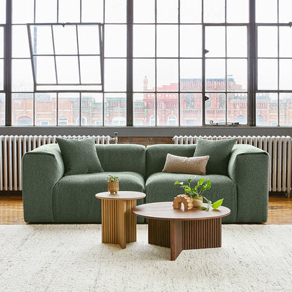 Gus* Modern NEST Morris Scoria modular 2pc sofa