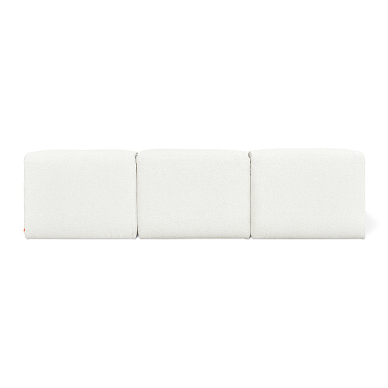 Gus* Modern NEST Morris Bone modular 3pc armless sofa